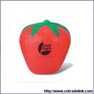 PU Strawberry Stress Ball