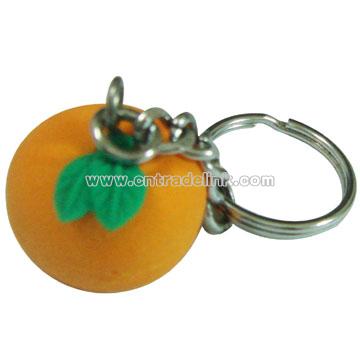 PU Stress Ball Keychain