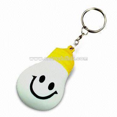 PU Stress Ball Keychain