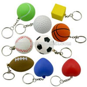 PU Stress Keychain