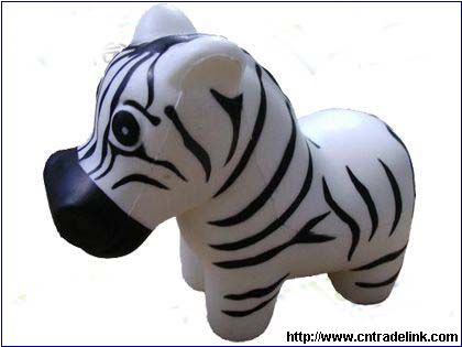 PU Zebra Stress Ball