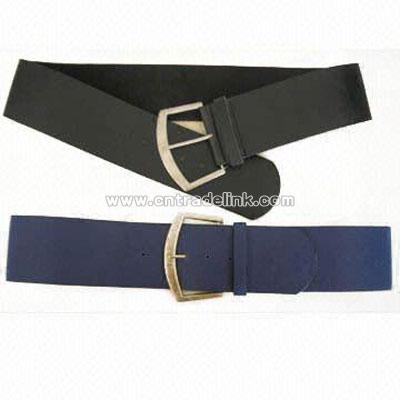 PU leather Women's Belt