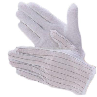 PVC Dotted ESD Gloves