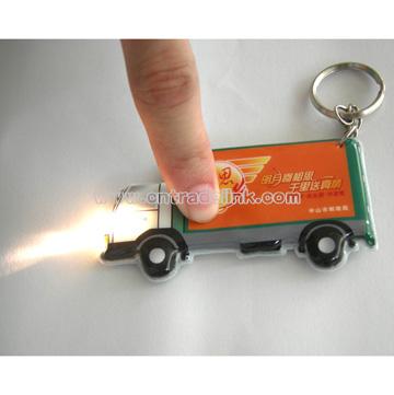 PVC Flashing Keychain