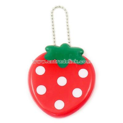 PVC Keyring - Strawberry