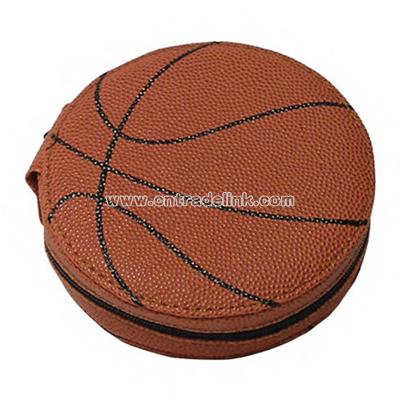 PVC basketball shaped CD holder