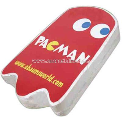 Pacman shaped compressed t-shirt