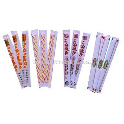 Paper Wrapped Chopsticks