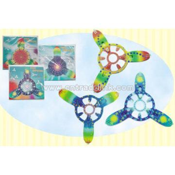 Paper and Foam Frisbee