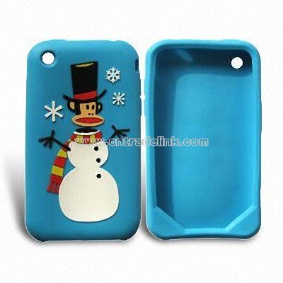 Paul frank Christmas Silicone Case for iPhone