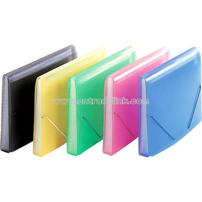 Pearl expanding bag with elastical line