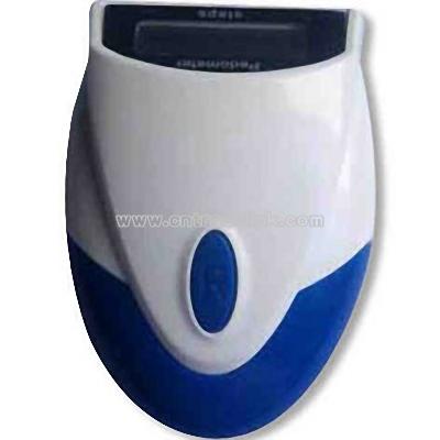 Pedometer with easy to read LCD display