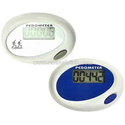 Pedometer with sleep function and belt clip