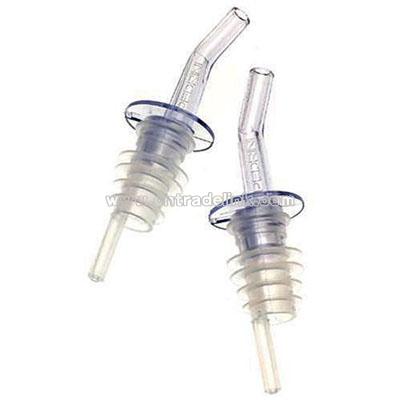 Pedrini Wine & Bar 2-Pack Bottle Pourers, Transparent