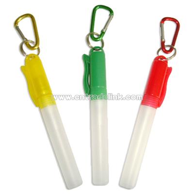 Pen Sprayer Hand Sanitizer with Carabiner