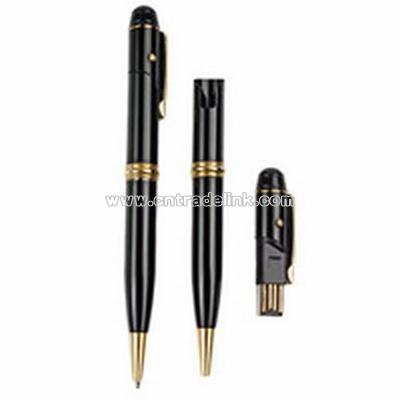Pen USB Flash Drive with Laser Point