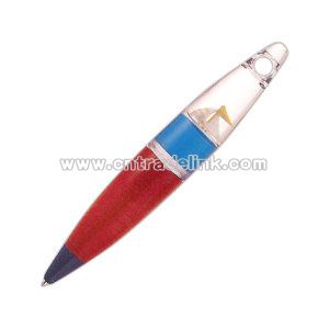 Pen with twist action