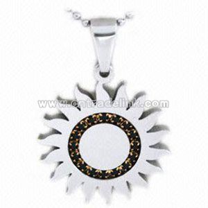 Pendant with Carbon Fiber