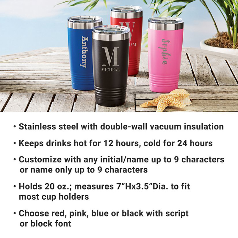 Personalized Insulated Tumbler