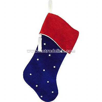 Personalized Patriotic Stocking