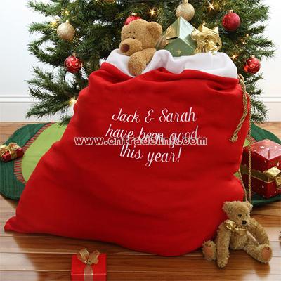 Personalized Santa's Toy Sack