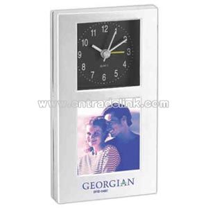 Photo frame and quartz alarm clock
