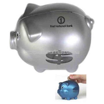 Pig shape bank