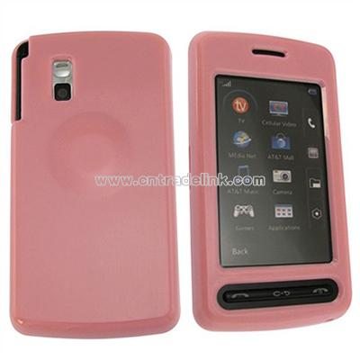 Pink Clip-on Case for LG VU CU915 / CU920