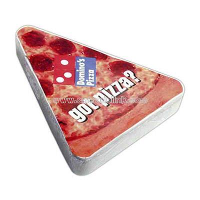 Pizza Slice shaped compressed t-shirt