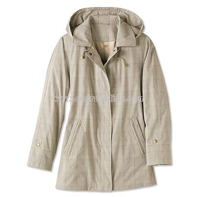 Plaid Raincoat