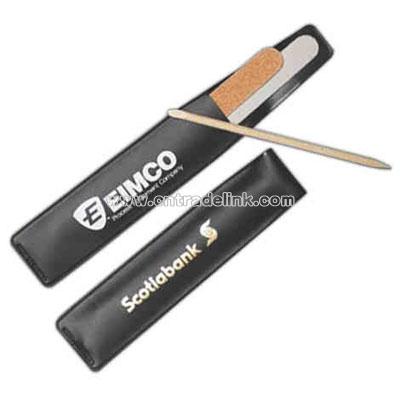 Plain vinyl manicure kit