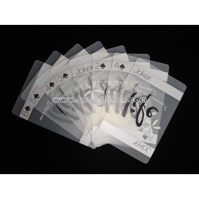 Plastic Cartoon Cards