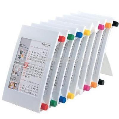 Plastic Desk Calendars