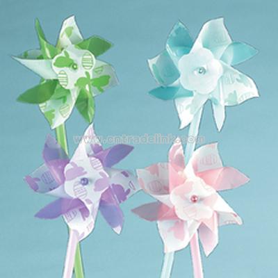 Plastic Easter Pinwheel