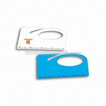 Plastic Envelopes/Paper Openers with Ruler and Magnifier