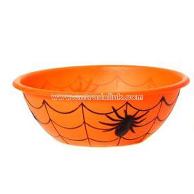 Plastic Halloween Candy Bowl