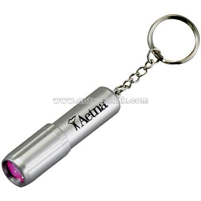 Plastic LED Keychain