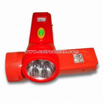 Plastic LED flashlight