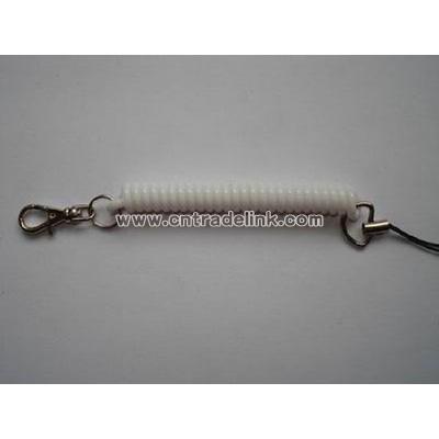 Plastic Spring keychain