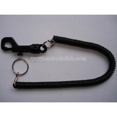 Plastic Spring keychain