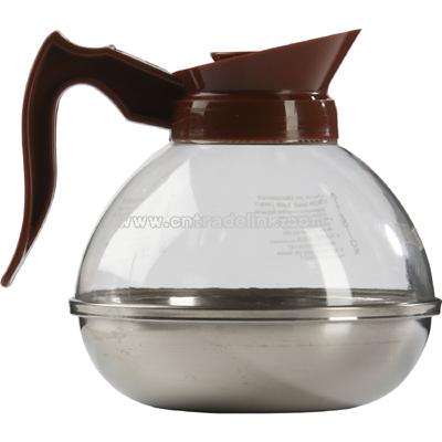Plastic coffee decanter