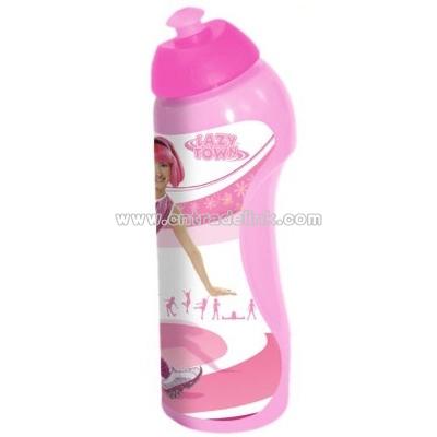 Plastic drinking bottle
