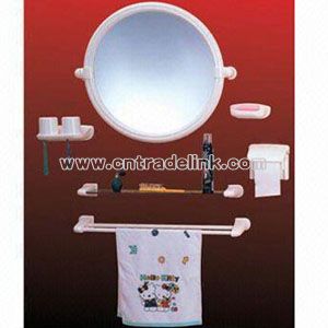 Plastic mirror set