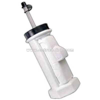 Plastic racing truck shape straw cup