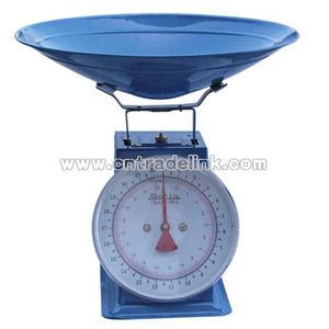 Platform scale with conical case