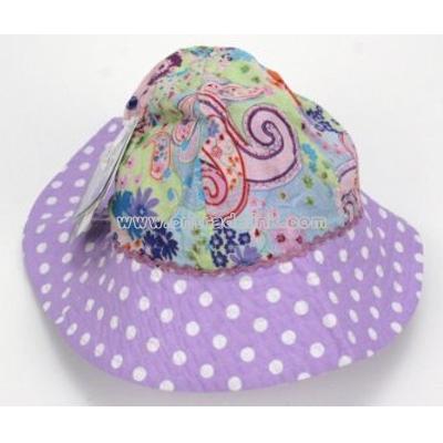 Platypus Toddlers Cotton Sun Hat - UPF 50+