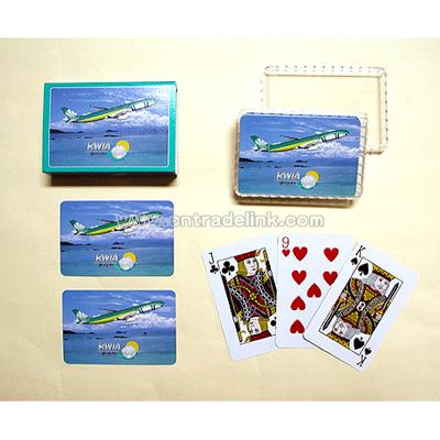 Playing Card with Plastic Box