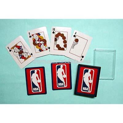 Playing Card with Plastic Box