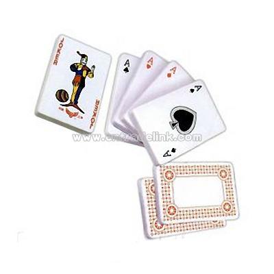 Playing cards shape stress reliever