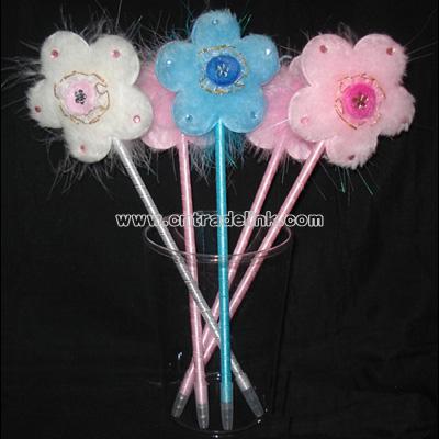 Plum Blossom Feather Pen